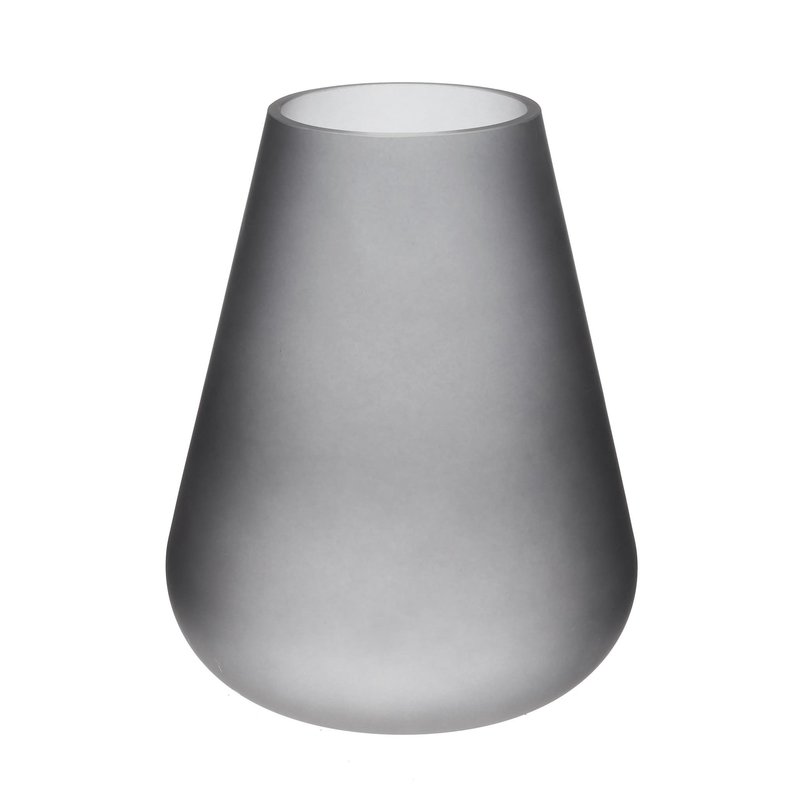 The Pine Centre Hester Frost Vase - Small - Dark Grey