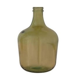 Creative Coop Recycled Glass Bottle - Green