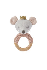 Elegant Baby RING RATTLE - MOUSE