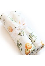 Dolly Lana Tangerine Fruit Swaddle Blanket