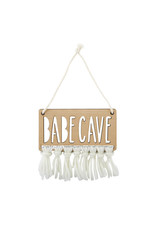 Babe Cave Wood Sign