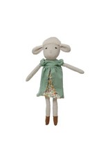 Creative Coop Plush Lamb with Dress