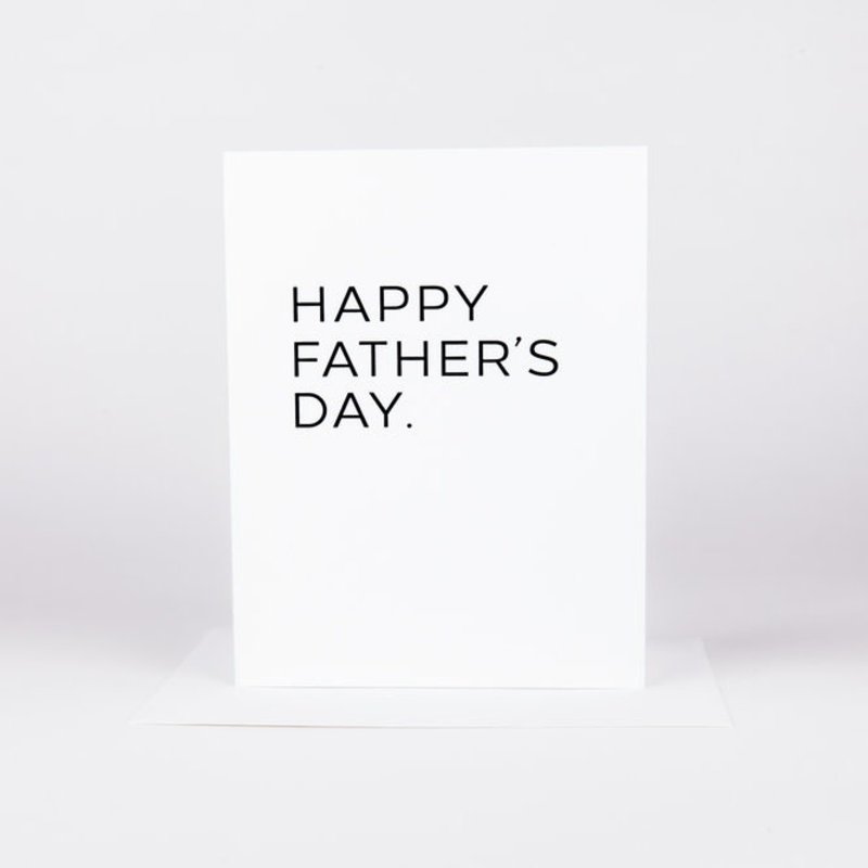 Wrinkle and Crease Paper Products Happy Father's Day Greeting Card