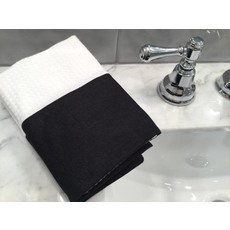 Pico Charlie Cole Spa Waffle Weave Hand Towel - Dark Grey Linen