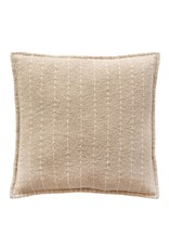 Anaya Home Hand Quilted Stripes Cotton Pillow