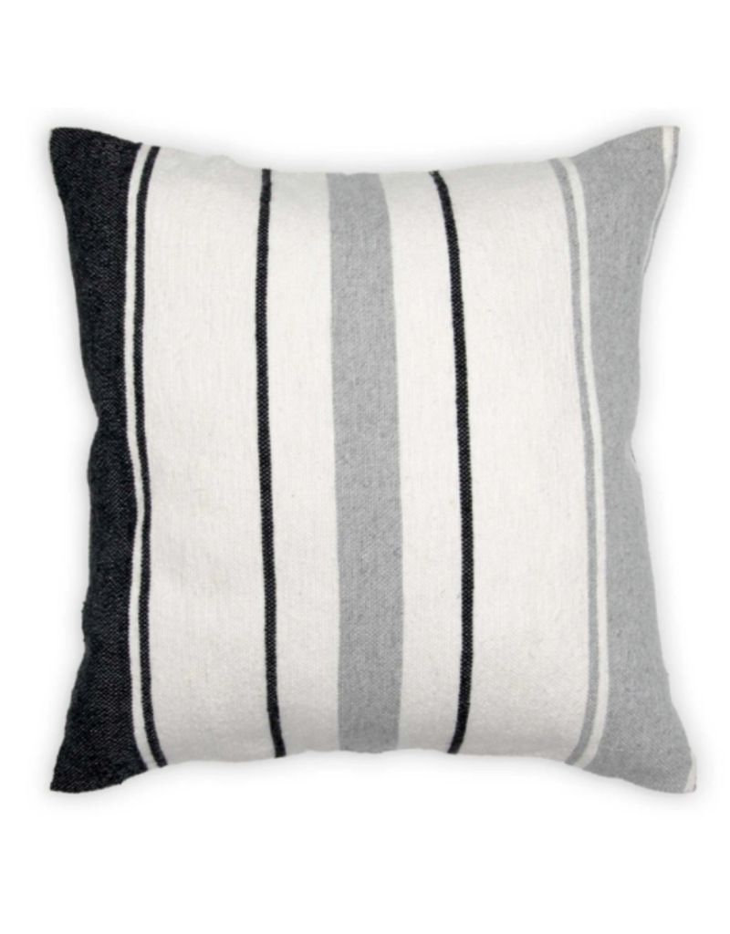 Pokoloko Moroccan Pillow 18"x18" Multi Stripe