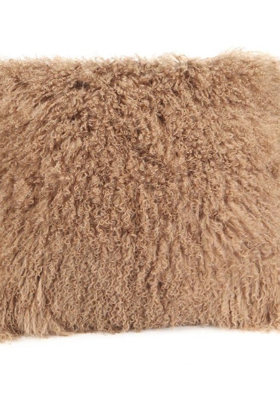 Moe's Home Lamb Fur Pillow - Large - Natural