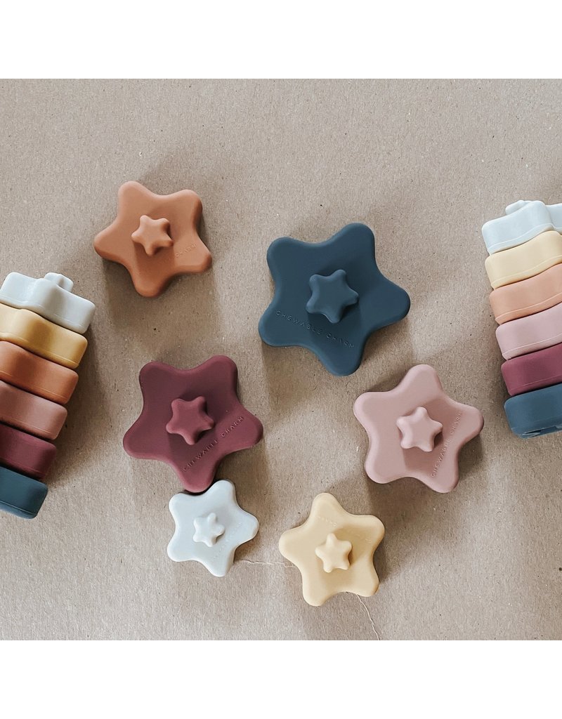 Chewable Charm Star Teether Stacker