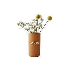 Design Letters Favourite Vase - Mustard (Sunshine)