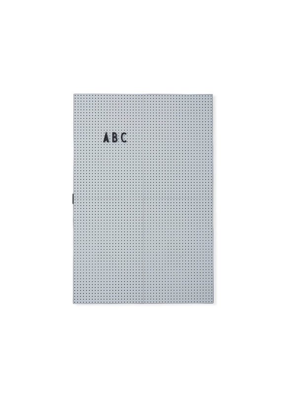 Design Letters Message Board A3 - Light Grey