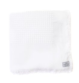 The Breeze Waffle Bed Cover - White - King