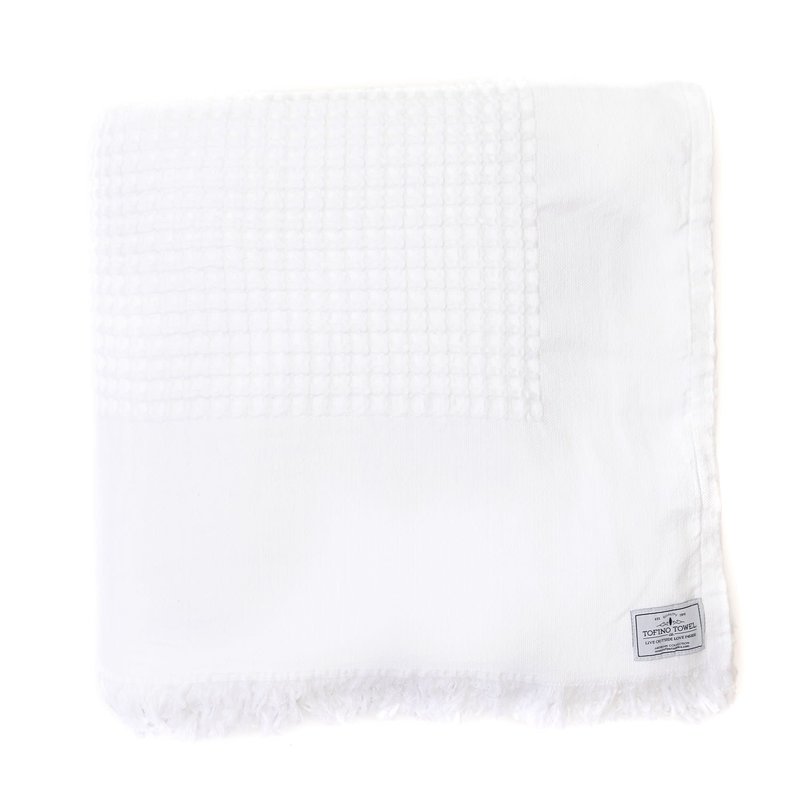 The Breeze Waffle Bed Cover - White - Queen