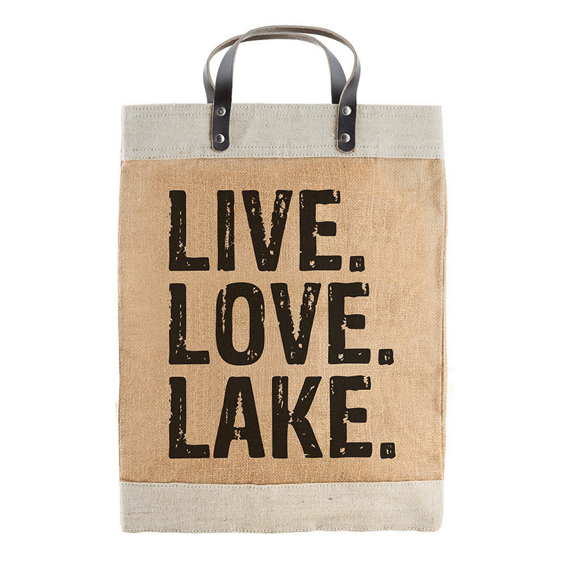 Market Tote - Live Love Lake