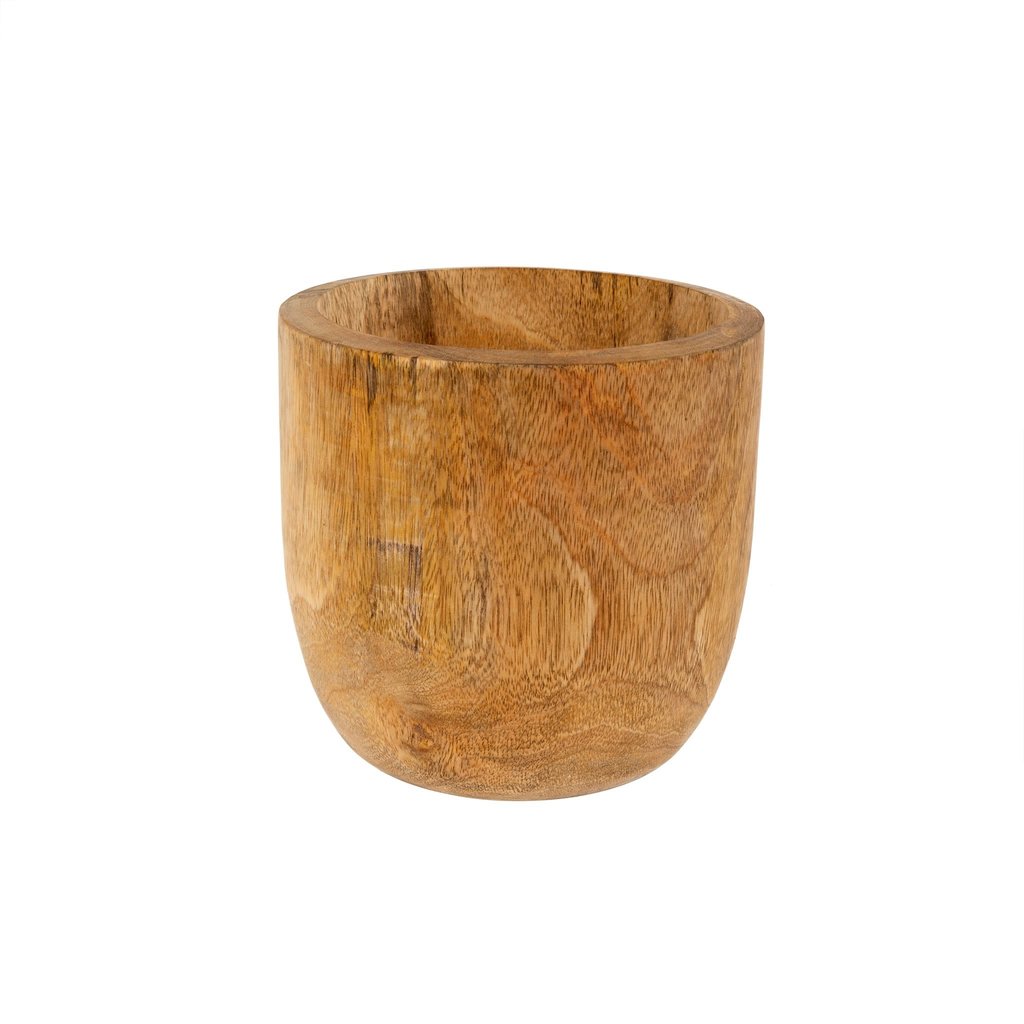 Mango Wood Egg Pot - Large