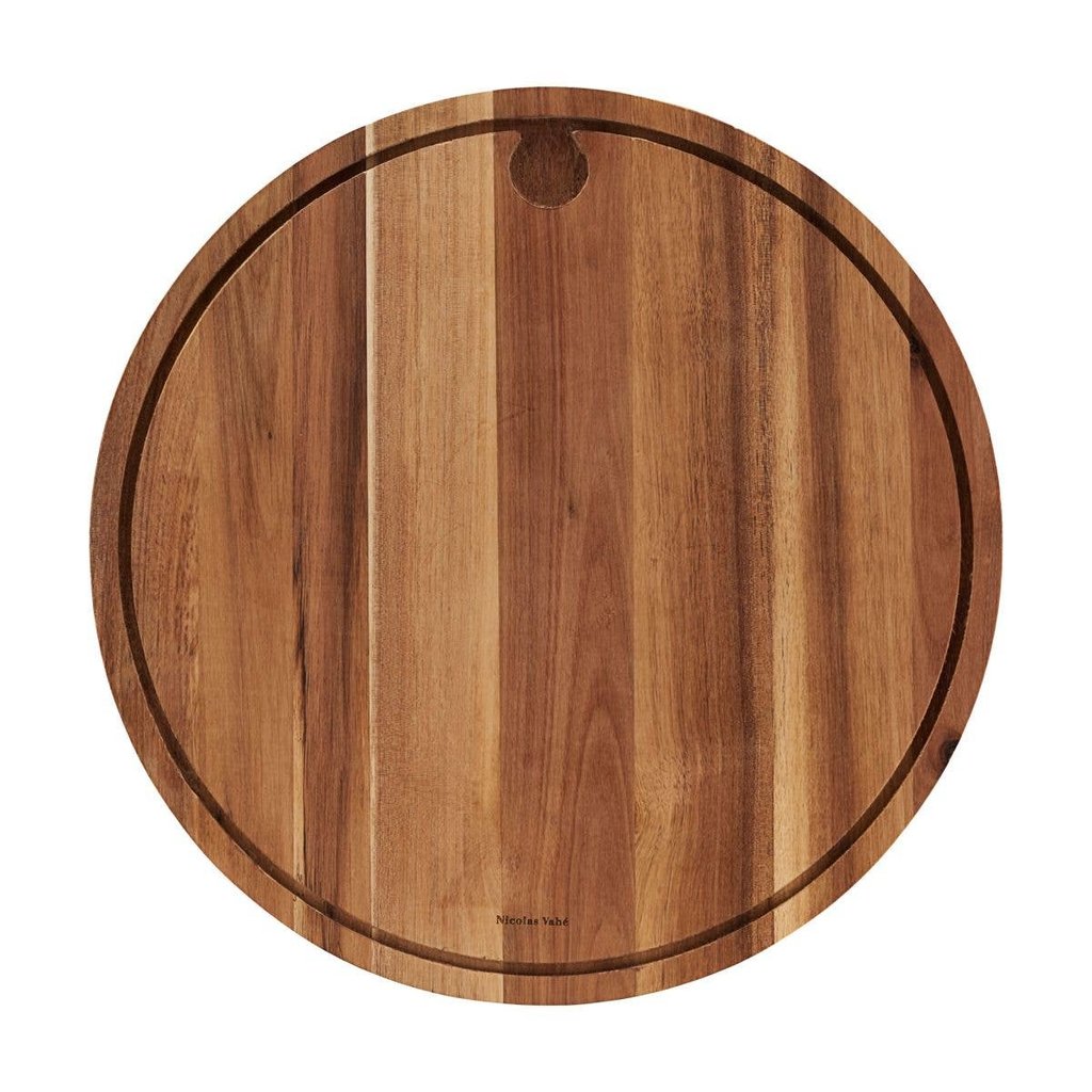 Society of Lifestyle Round Meat Cutting Board - Natural