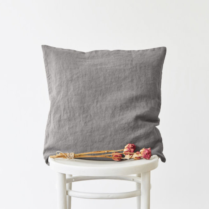 Linen Tales Ash Cushion Cover - With Insert