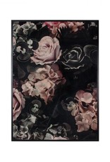 Style In Form Glossy Floral Wall Decor