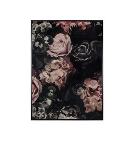 Style In Form Glossy Floral Wall Decor