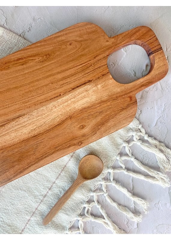 Made Market Co Serving Board Double Handle Large