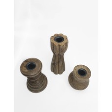 Made Market Co Dual Skinny Standard Taper Candle Holders - Set of 3