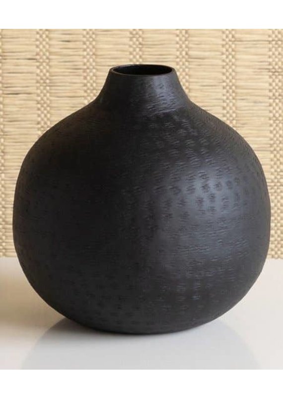 Faire Textured Vase - Large Round