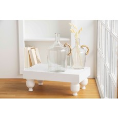 White Footed Serving Stand