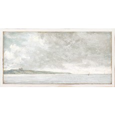 Celadon Petite Scapes - Coastal Scene with Cliffs C. 1814