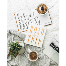 Axel & Ash Life's a Road Trip Journal - White