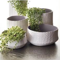 Faire Frasier Low Plant Pot - Small