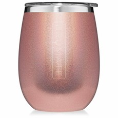 Brumate Uncork'd XL 14oz Wine Tumbler - Glitter Rose Gold