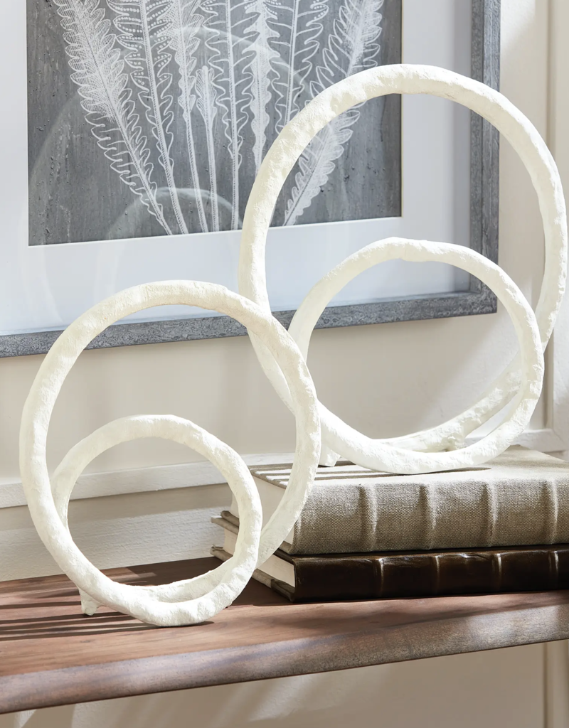 Napa Home & Garden Eldon Sculptures - White - Set of 2