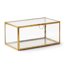 Napa Home & Garden Arwen Rectangular Display Box - Gold