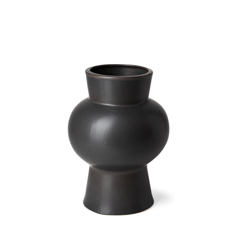 Mercana Laforge II Ceramic Vase - Black