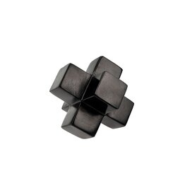 Indaba Marble Cross - Black
