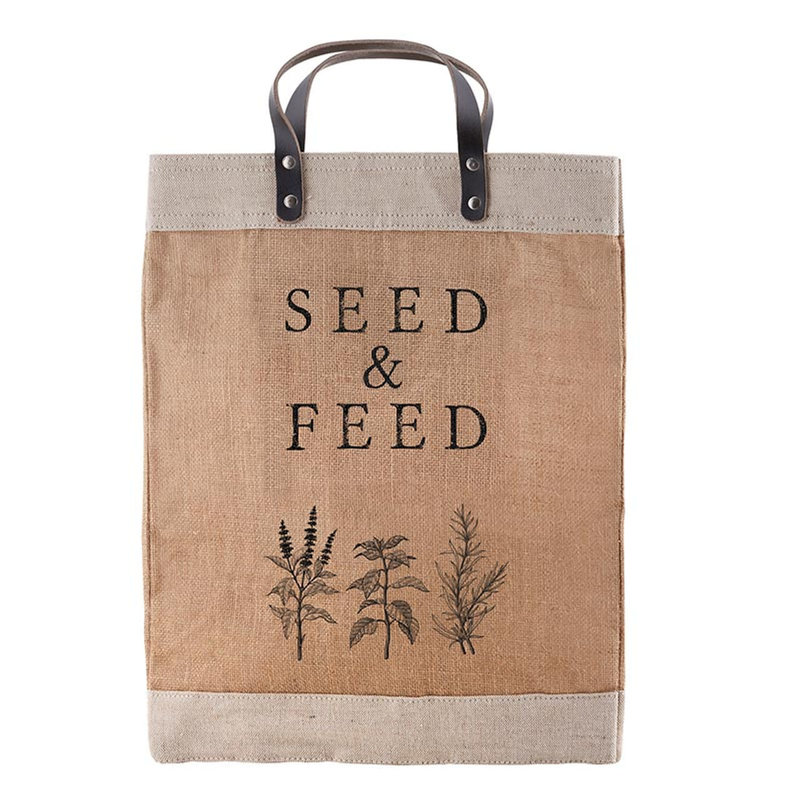 Seed & Feed Jute Tote