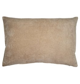 Indaba Vera Velvet Pillow - Whisper