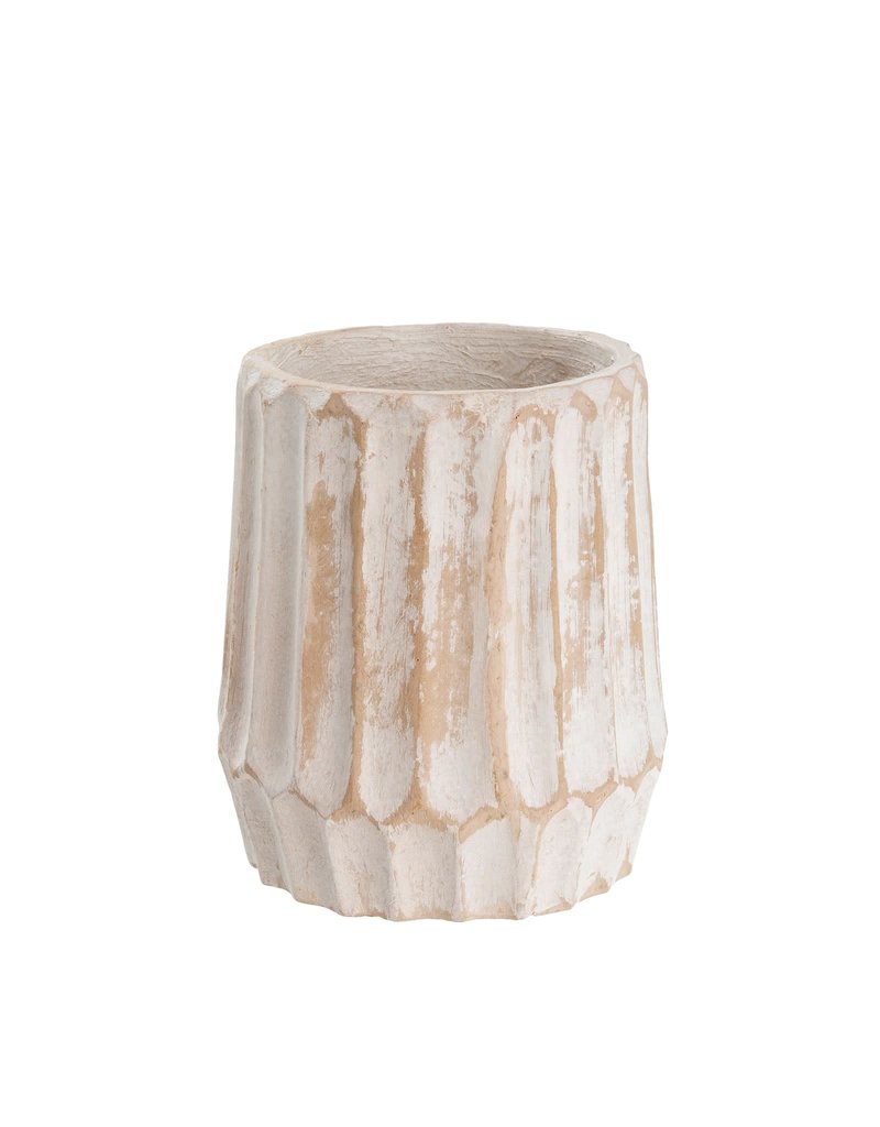 Indaba Athens Paper Mache Vase - Small