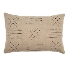 Indaba Cross Linen Pillow