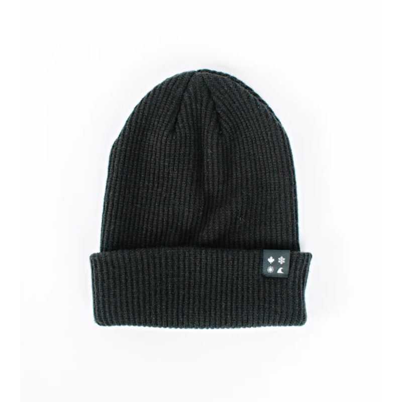 Okanagan Lifestyle 4 Icon Beanie - Black