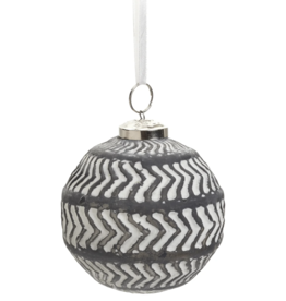 The Pine Centre Glass Arrow Ornament - Grey