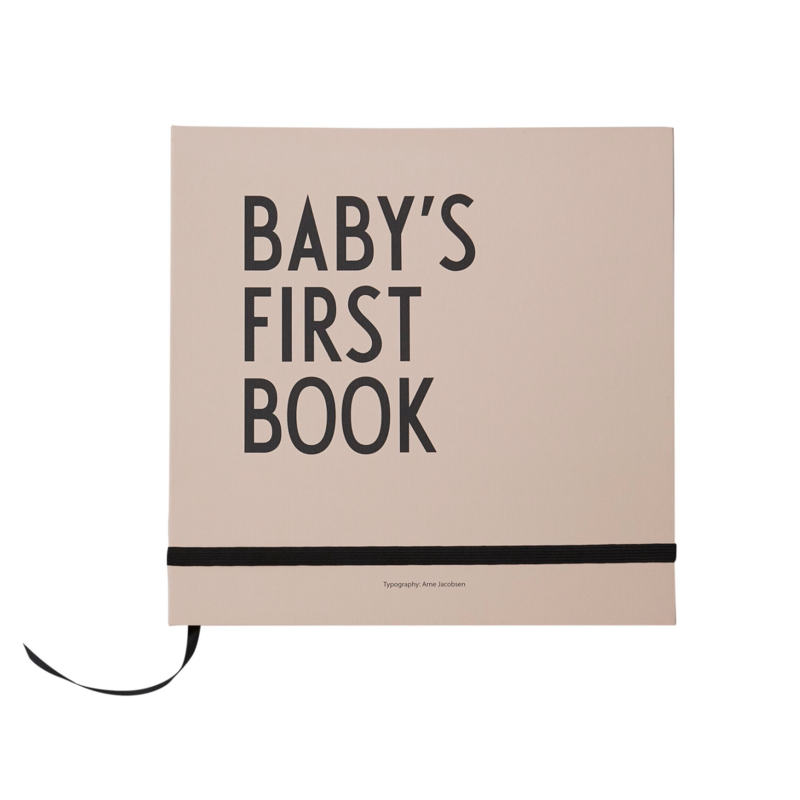 Design Letters Baby's First Book - Nude
