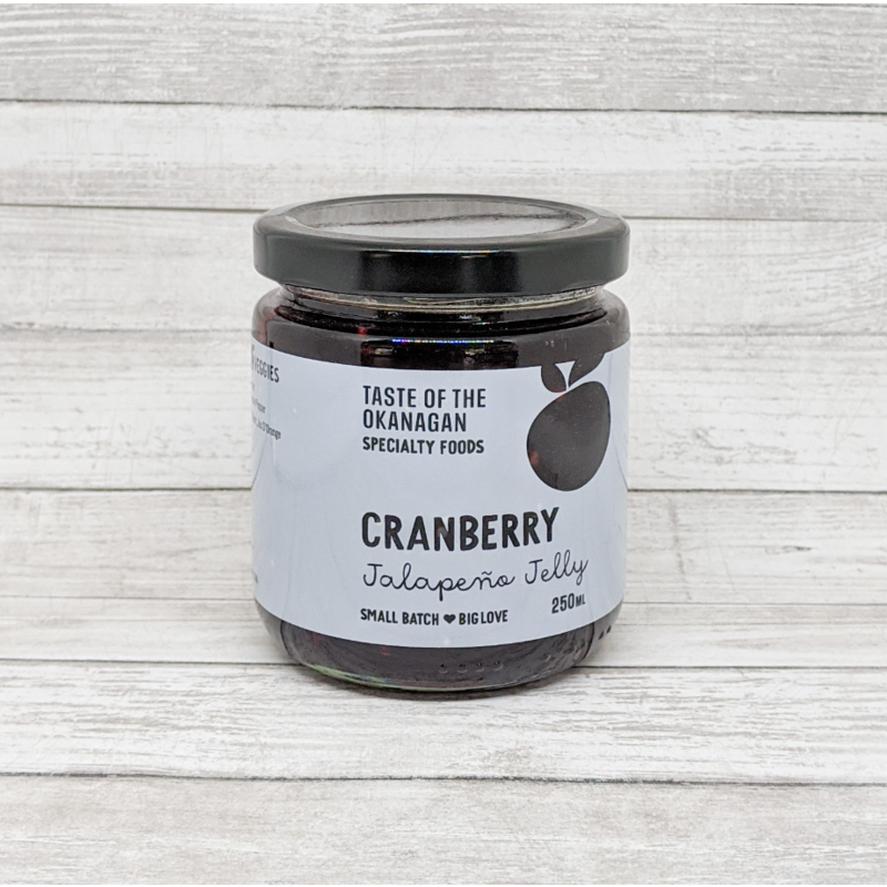 Taste of the Okanagan Cranberry Jalapeno Jelly - 250ml