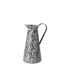 Mercana Colette Black & White Patterned Vase - Small