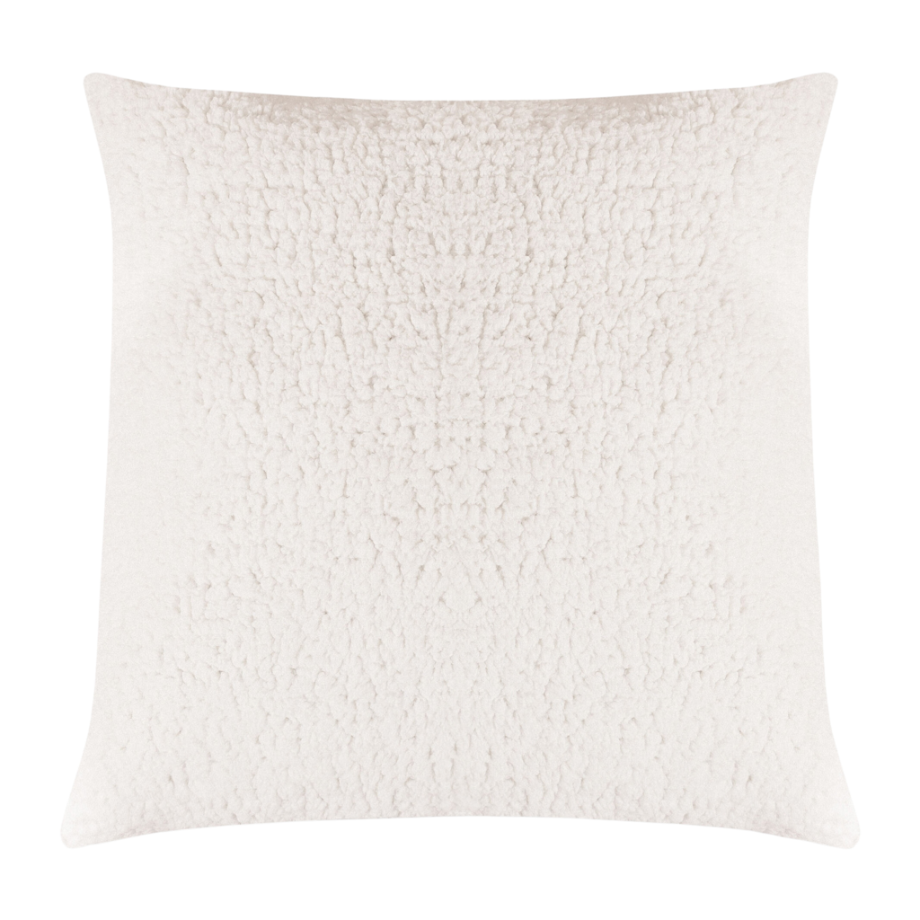 Majestic Home Goods Sherpa Pillow - Cream XL