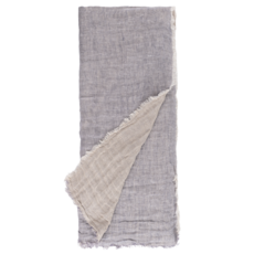 Amity Home Kent Throw - French Blue/Natural