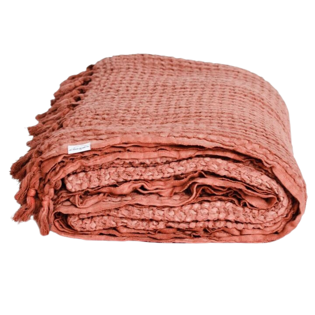 Waffle Blanket Grande - Cinnamon