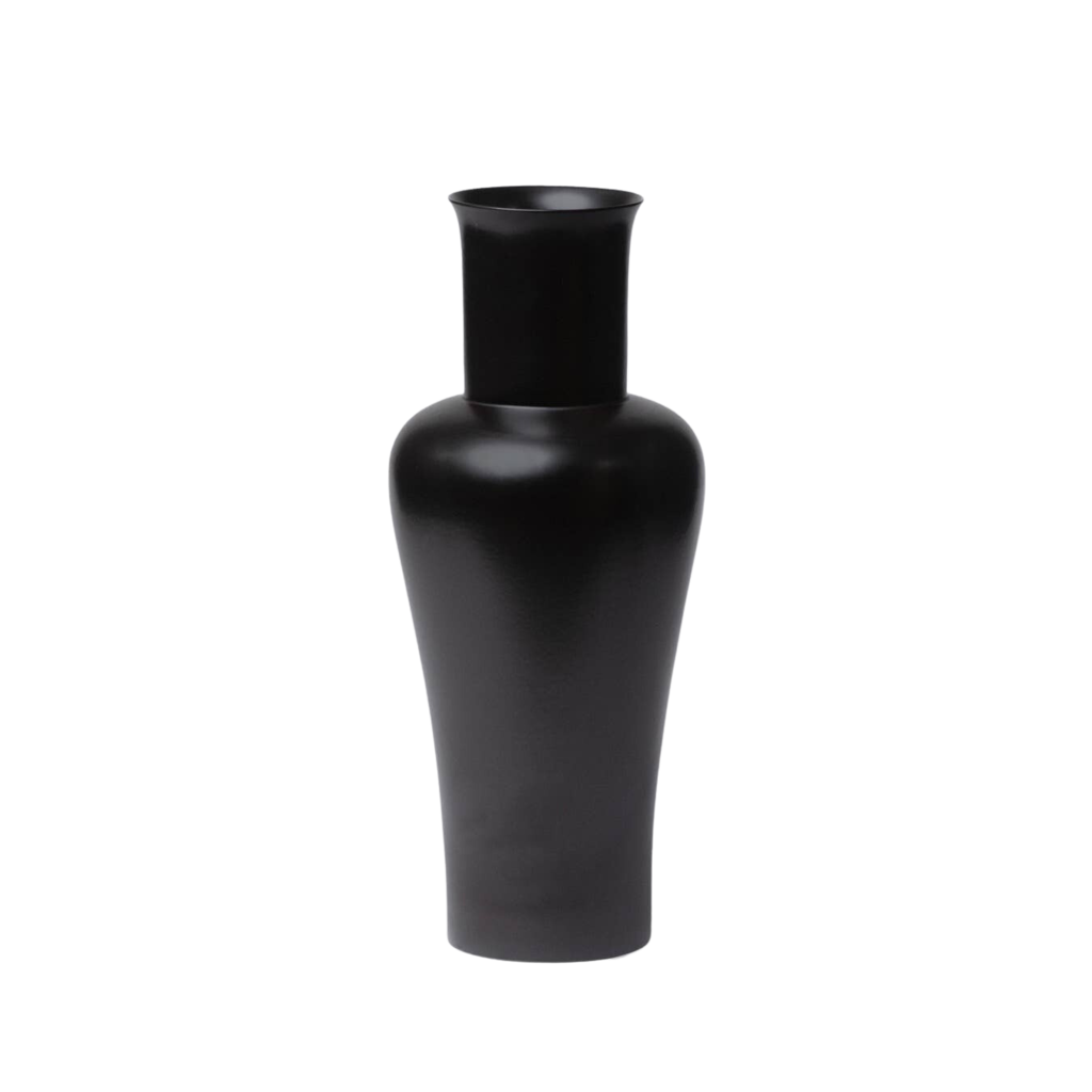 Middle Kingdom Medium Lover Semi-Matte Vase - Black