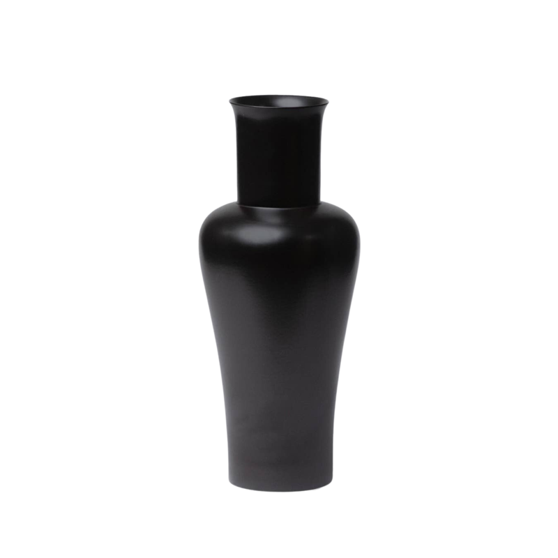 Middle Kingdom Medium Lover Semi-Matte Vase - Black