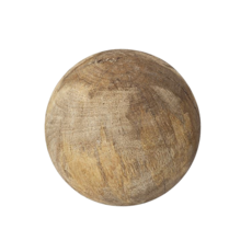 Mercana Carrick Natural Wood Sphere  - Medium