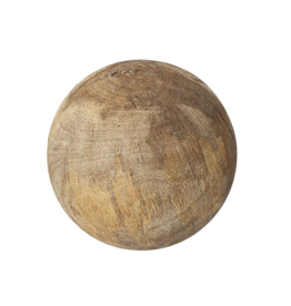 Mercana Carrick Natural Wood Sphere  - Medium